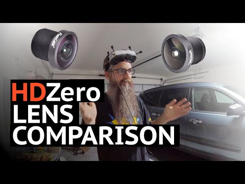 HDZero Lens Comparison | Which has the LARGER Vertical FOV?