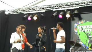 Luigiano Ordinary people Background Jermaine, Anastacia & Chy Kyria @ Kwakoefestifal 2009