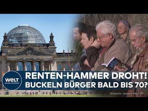 Video Thumbnail: REGIERUNG BERÄT ZUR RENTE: Der nächste Hammer droht! Buckeln Bürger bald bis 70?