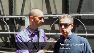 Francesco Lucarelli dei Rawstars,intervistato da Mantrasound all' acoustic guitar meeting -Sarzana-