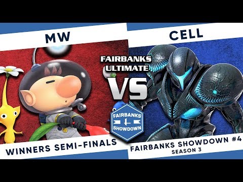 Fairbanks Showdown #4: MW (Olimar) vs Cell (Dark Samus) - SSBU Winners Semi-Finals