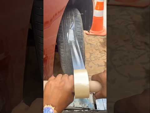 This boy would have punctured the owner's tire 🤯#shorts