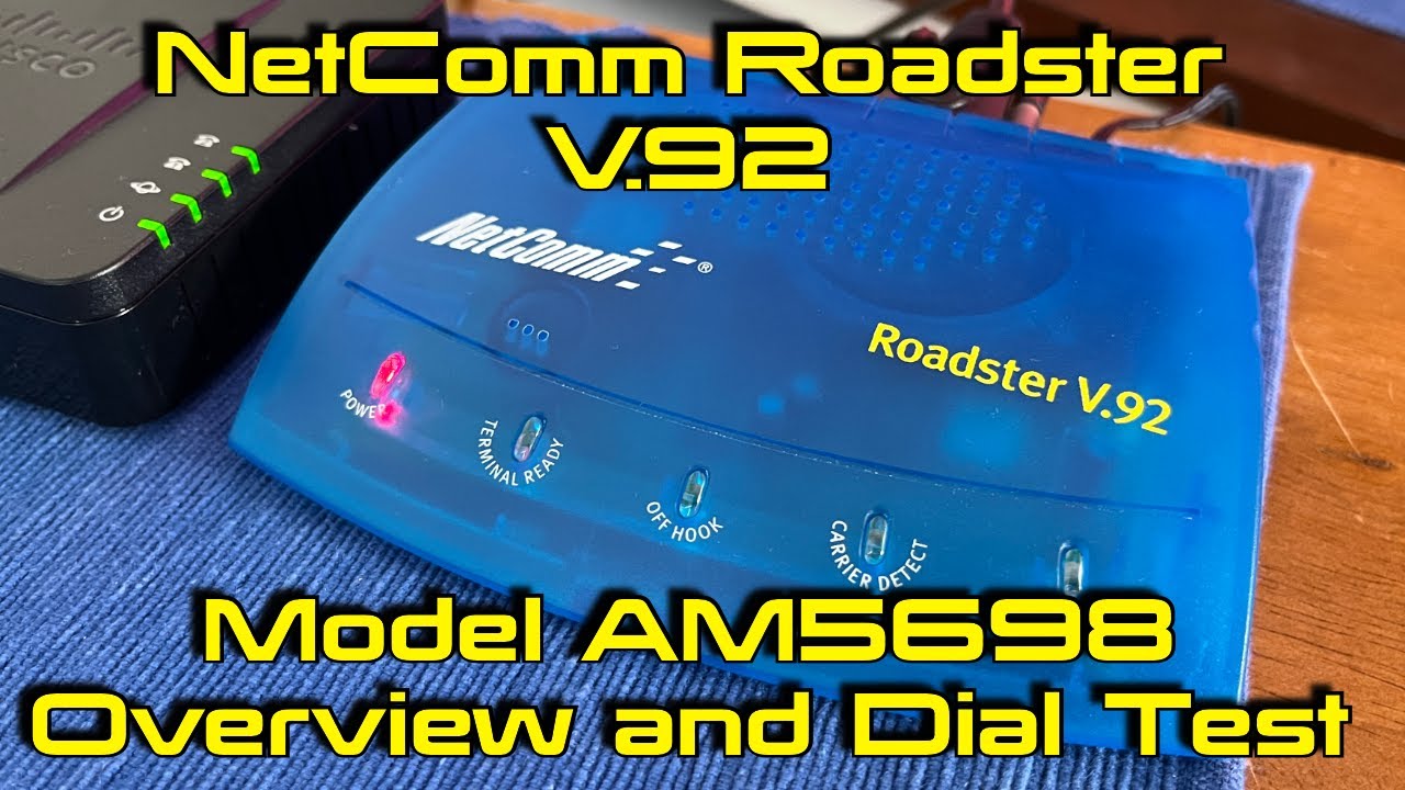 NetComm Roadster V.92 - Model AM5698