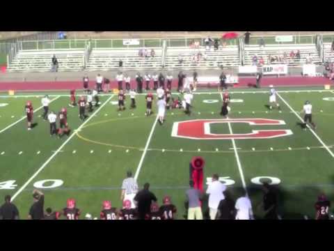 Brandon McIlwain 12 year old Youth Quarterback Highlight film 7th Grade