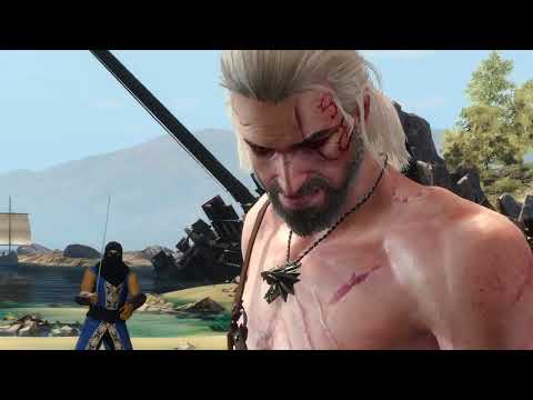 The Witcher 3 - Ofieri Mage Boss Fight (Death March)