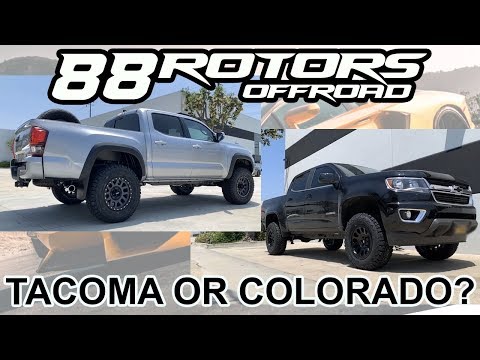 2018 Tacoma or 2019 Colorado? Both Lifted on Fox Suspension