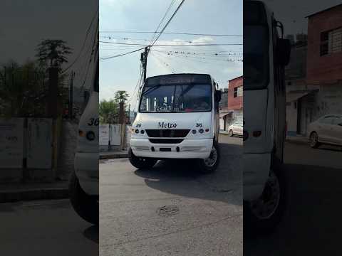 Marcopolo Boxer G1 Metro u36 en su ruta Fortin-Cordoba Centro #marcopolo #busología #sobrela57