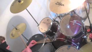Bombay Bicycle Club - Autumn - Drum cover (blind folded)