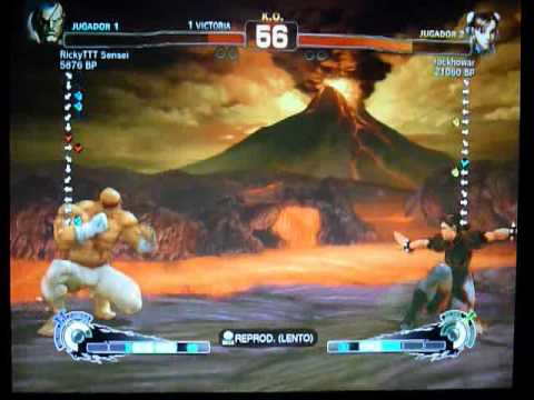 RickyTTT vs RockHoward - Semi LVP Playoffs Super Street Fighter IV 3/4
