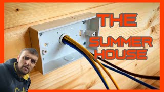 How We Wire A Summer House | Garden Room | Electrical Life
