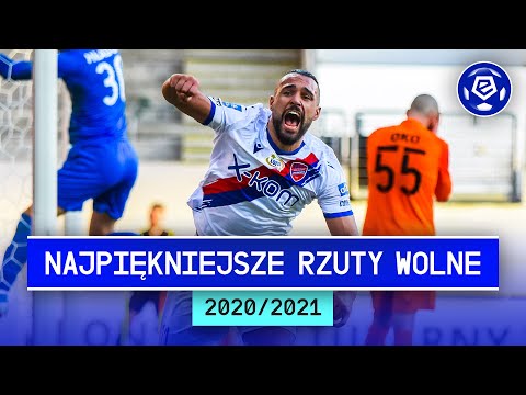 NAJPIĘKNIEJSZE RZUTY WOLNE 2020/21 | Ekstraklasa