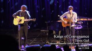 [HD] Kings of Convenience - Toxic Girl, Seoul 2008 Part 6