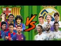 FCB Legends vs RM Legends💪(Barcelona-Real Madrid)