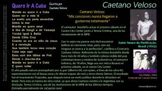 Quero Ir A Cuba (Caetano Veloso) - Caetano Veloso