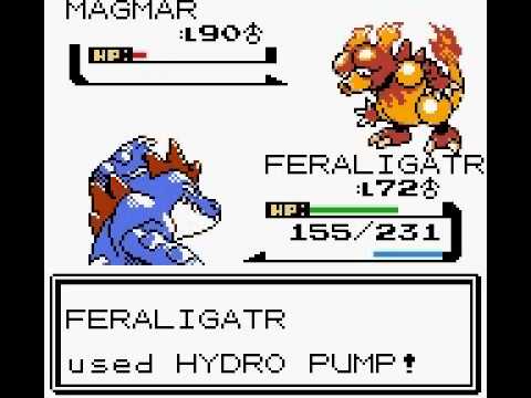 Pokemon Crystal Pikachu Edition Part 32 - FERALIGATER RAMPAAAAAGE!