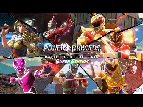Power Rangers: Battle For The Grid ''Super Edition'' - Character Intros, Supers, Victories