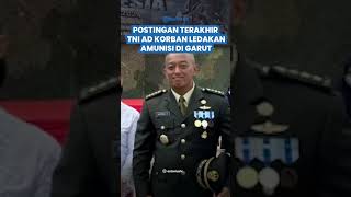 Unggahan Terakhir Kolonel Cpl Antonius, Korban Ledakan Amunisi Bom di Garut, Posting Soal Kematian