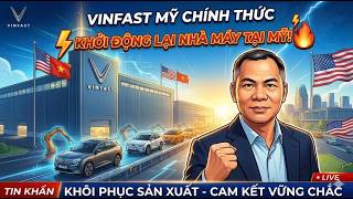 Chấn động: VinFast "chơi lớn", mở cửa trở lại nhà máy tại Mỹ! #vinfast #automobile #otodien #tintuc 