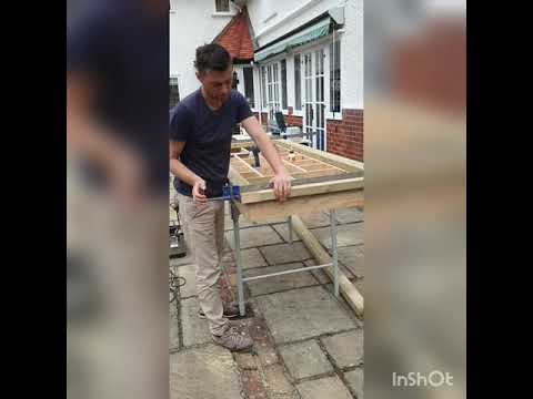 Garage door Festool domino xl