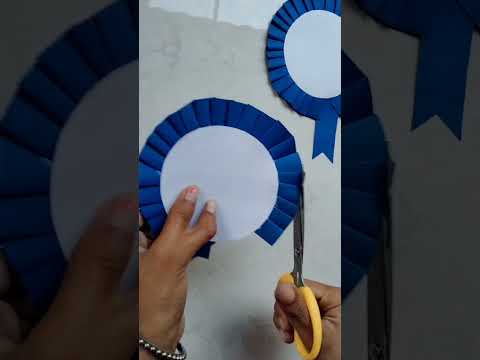 Republic day special batch making idea..😀❤️👍 paper batch making idea..Easy batch making idea..