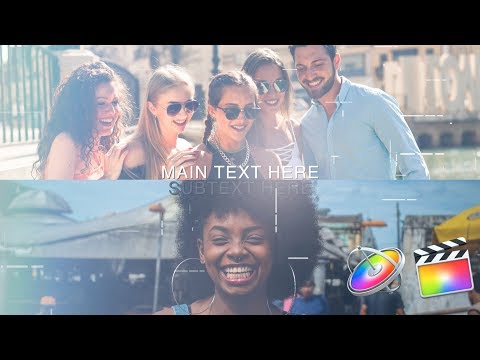 Slideshow 4K | Apple Motion Templates | Final Cut Pro Templates