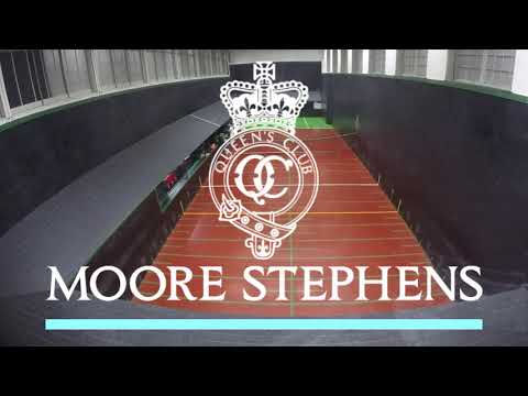 Real Tennis World Championship 2018 Final, Day 1