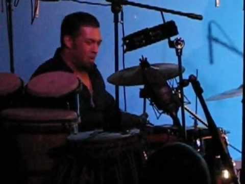 Makaya McCraven on drums