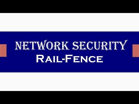 BScIT Network Security Rail Fence Practical
