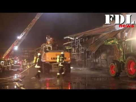 Brand Saegewerk Fridolfing, Lkr. Traunstein 18.12.2018