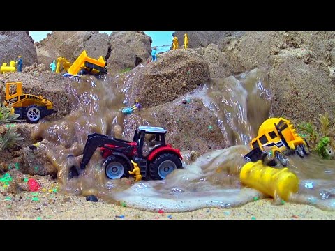 Dam Breach Disaster Movie - Diorama Destruction
