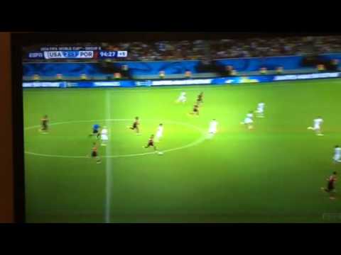 USA vs Portugal Varela Goal to Tie