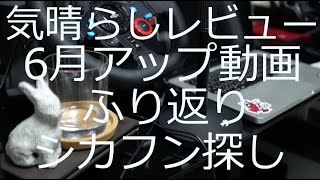 気晴らしレビュー 6月アップ動画 ふり返り 健康診断 PCゲーム クルー2 The crew 2 The Hunter: Call of the Wild Kibarashi Review June