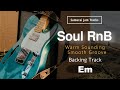 Soul RnB Guitar Backing Track In E Minor