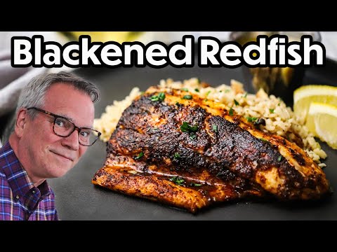 The BEST-EVER Cajun Blackened Redfish