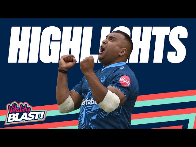 Patel Hits 64 Off 32 | Derbyshire v Leicestershire – Highlights | Vitality Blast 2024