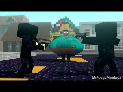 Fat Herobrine Life 3 - Minecraft Animation By MrFudgeMonkeyz