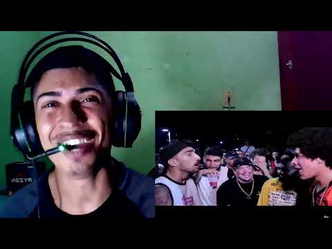 Vitor REACT - (DESAFIO LENDÁRIO 🔥🔥🔥) MAGRÃO (SP) X ALLAN FREESTYLE - DESAFIO - BATALHA DO COLISEU
