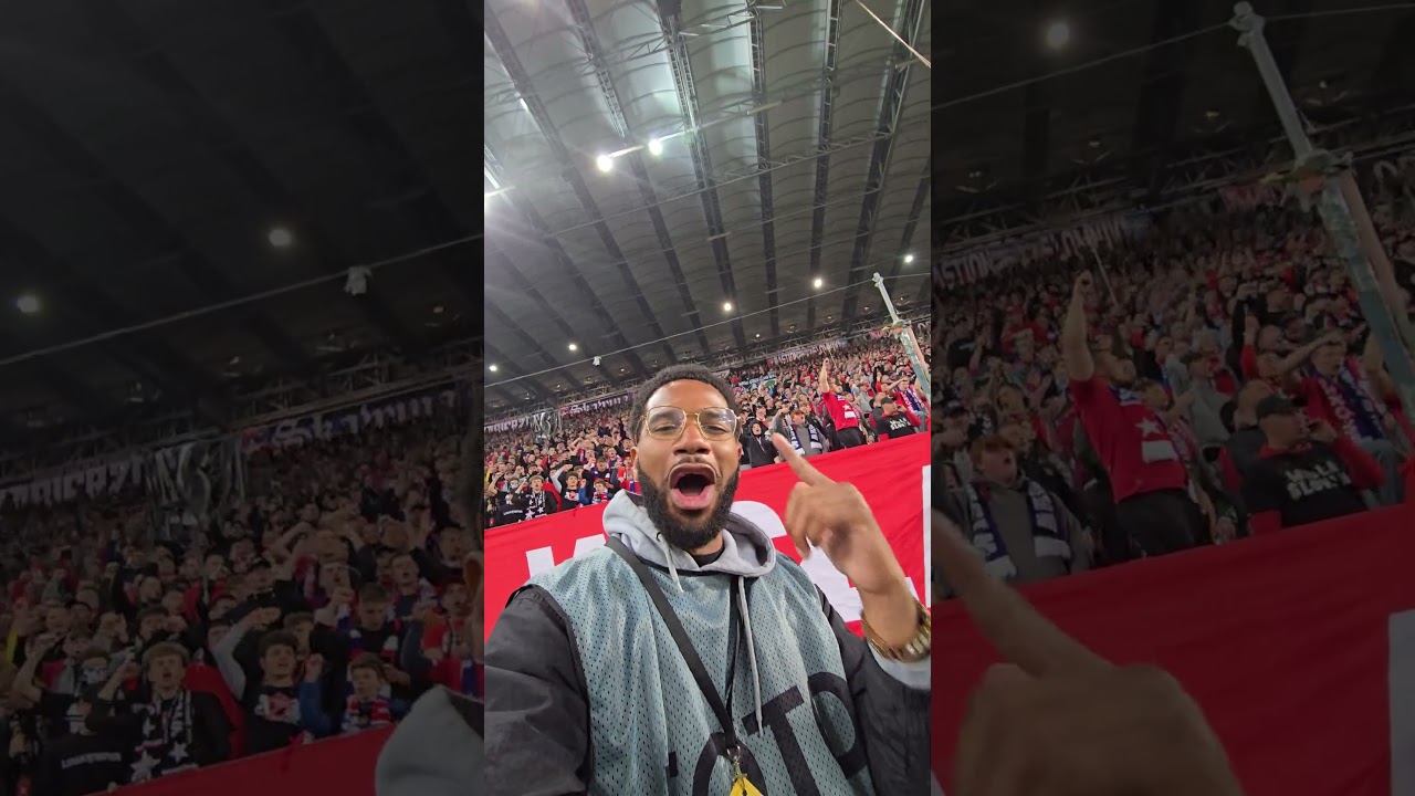 I JOINED IN WITH THE WISŁA KRAKÓW FANS