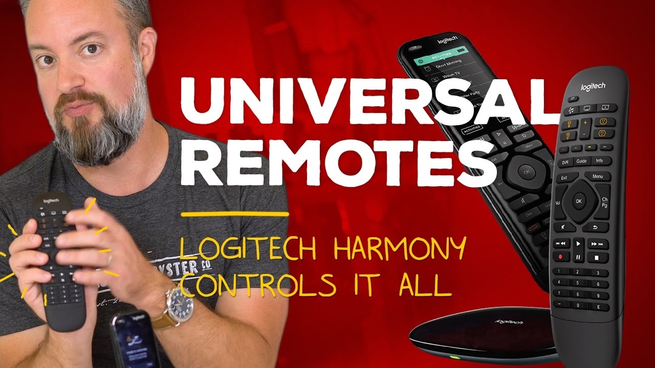 Finally â€” Universal remotes that don't suck!!! - YouTube