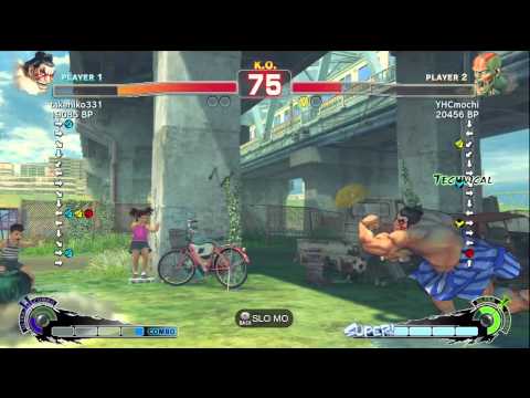 Akimo [Honda] vs YHCmochi [Dhalsim] SSF4 Japanese Online Ranked Matches - TRUE-HD