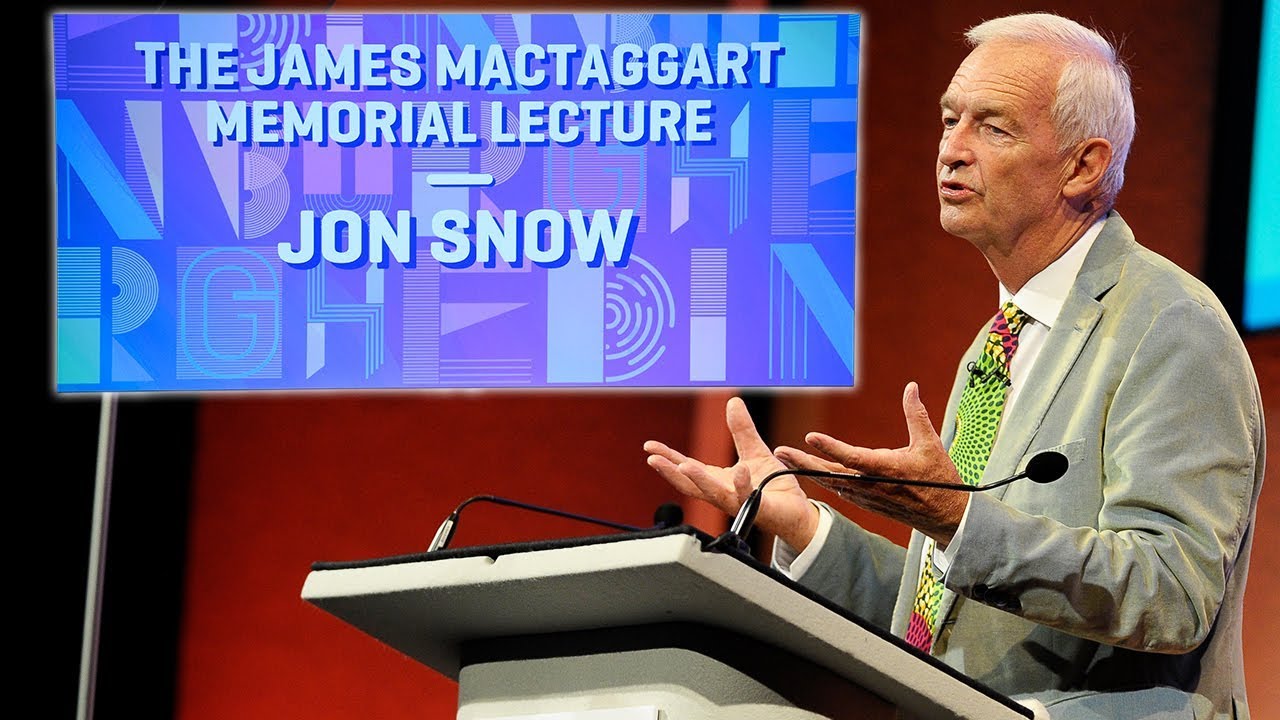Jon Snow | James MacTaggart Lecture 2017 | EITF
