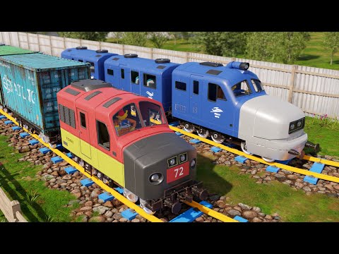 Let's Help to Ride TRAIN - Lego City Cartoon - Choo choo train kids videos
