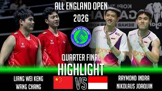  Raymond Indra/Nicolas Wain Tembus Semifinal All England 2026