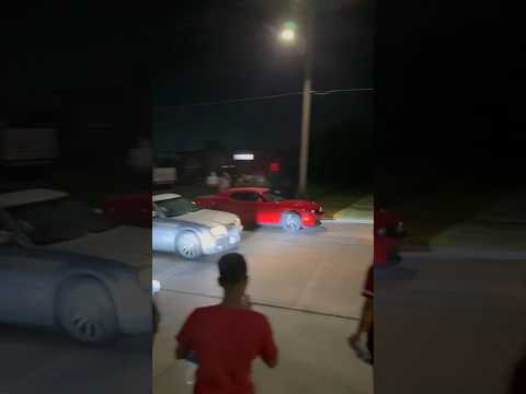 Street race ends in BIG ACCIDENT‼️😱
