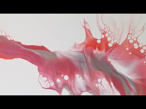 ACRYLIC POURING - DUTCH Pour Wine Series - ROSE'  Anyone?