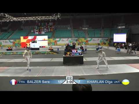 Tunis Grand Prix 2023 SWS - L8 - Sara Balzer FRA v Olga Kharlan UKR