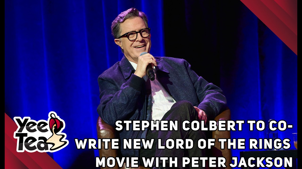 Stephen Colbert to Co-Write New Lord of the Rings Movie With Peter Jackson + More