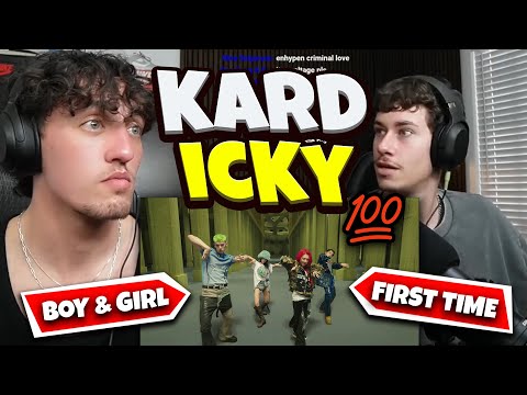 South Africans React To KARD For The First Time (GIRL AND BOY GROUP !?!) ICKY _ M/V