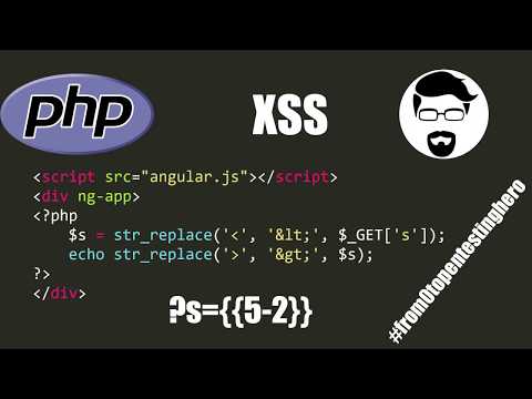 Angular: XSS without HTML tags