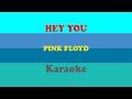 Hey You by Pink Floyd Karaoke